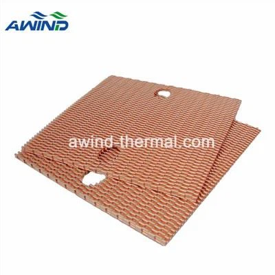 Tiub Sinki Haba Sirip Berlipat Tembaga