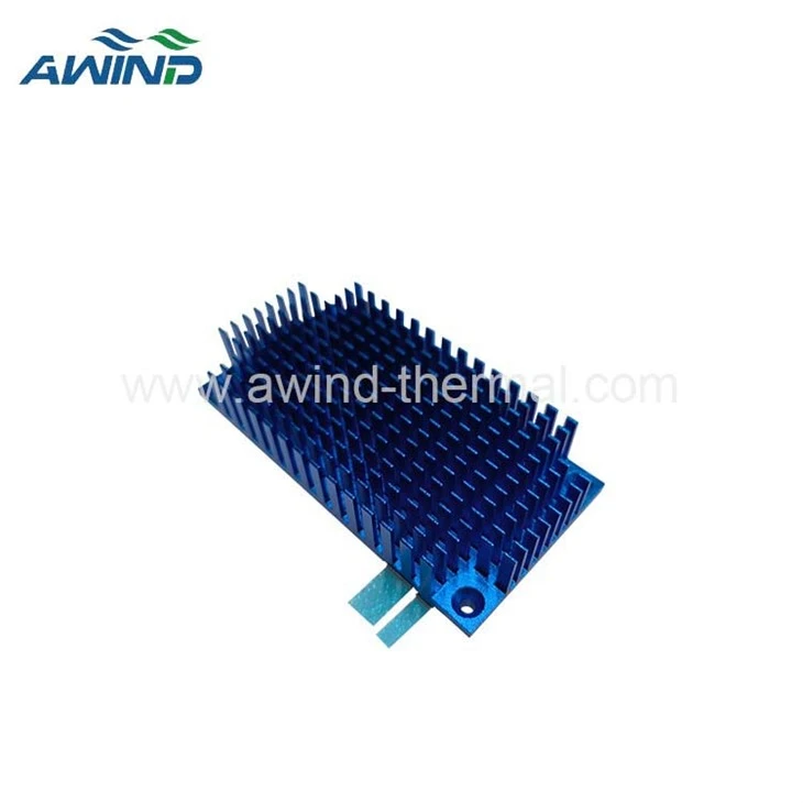 Blue Anodize AL6063 Heatsinks For IPC
